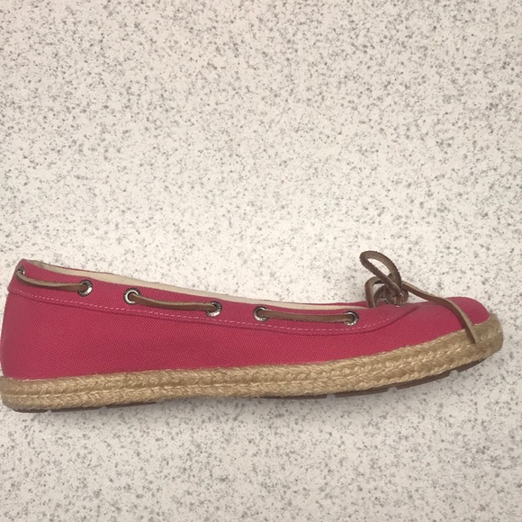Sperry pink canvas slip on shoes size 8.5 - Picture 4 of 4